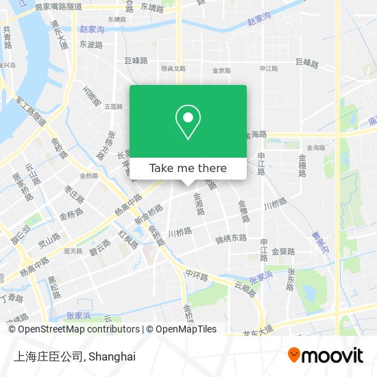 上海庄臣公司 map