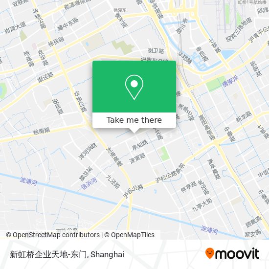 新虹桥企业天地-东门 map