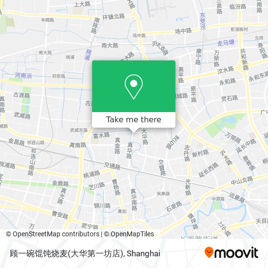 顾一碗馄饨烧麦(大华第一坊店) map