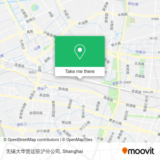 无锡大华货运驻沪分公司 map