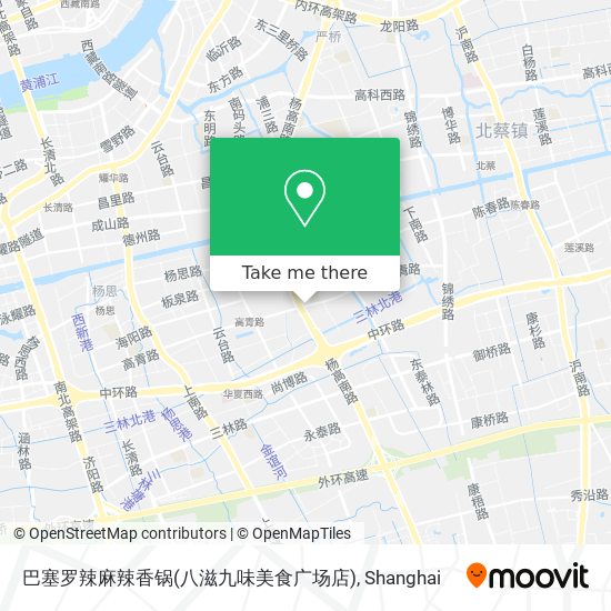 巴塞罗辣麻辣香锅(八滋九味美食广场店) map