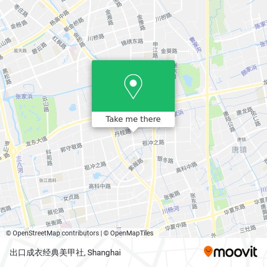 出口成衣经典美甲社 map