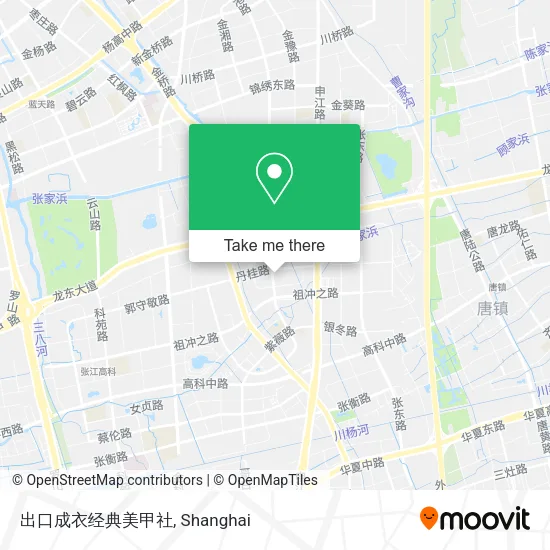 出口成衣经典美甲社 map
