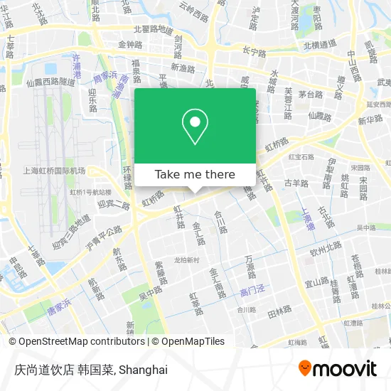 庆尚道饮店 韩国菜 map