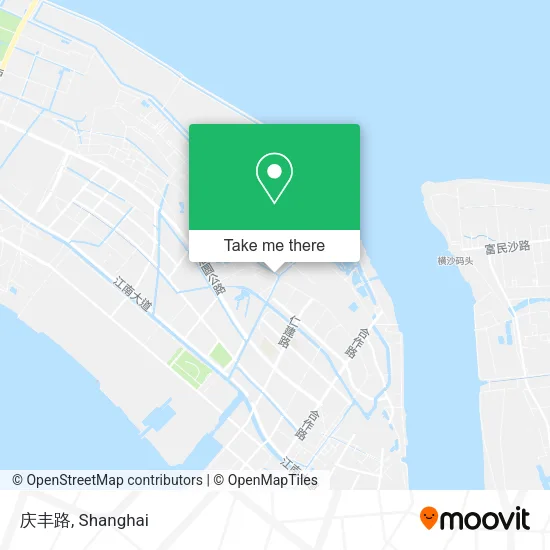 庆丰路 map