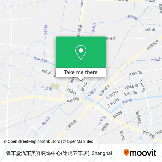 驿车堂汽车美容装饰中心(途虎养车店) map