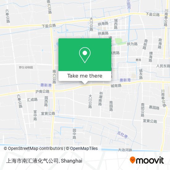 上海市南汇液化气公司 map
