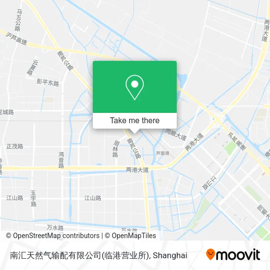 南汇天然气输配有限公司(临港营业所) map