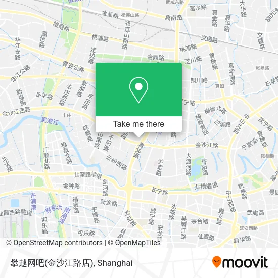 攀越网吧(金沙江路店) map