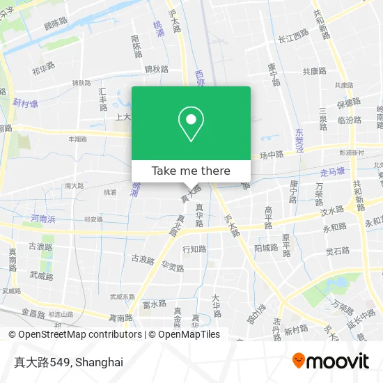 真大路549 map