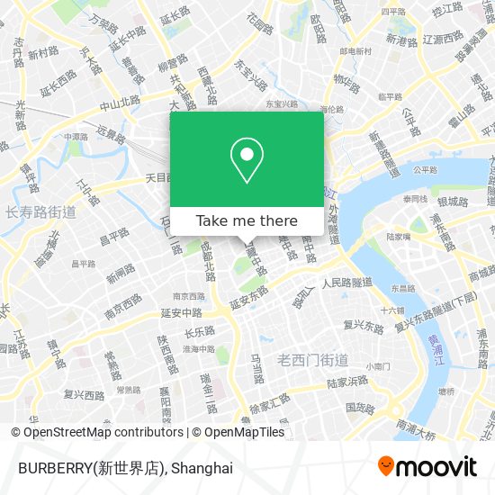 BURBERRY(新世界店) map