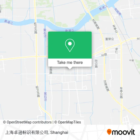上海卓逊标识有限公司 map