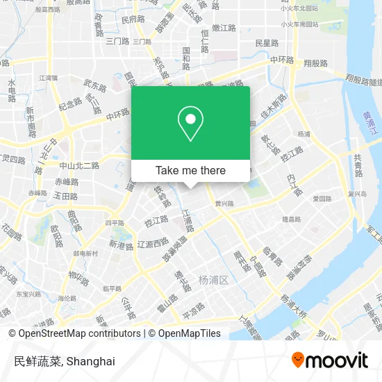 民鲜蔬菜 map