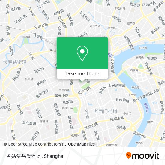 孟姑集岳氏狗肉 map