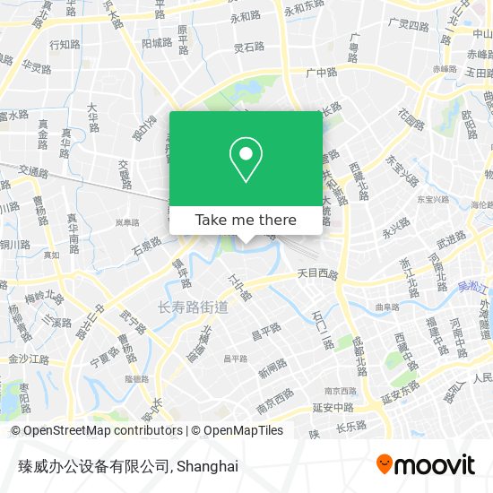 臻威办公设备有限公司 map