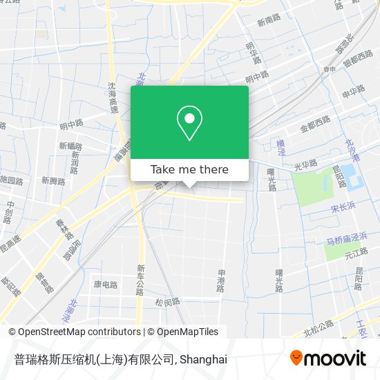 普瑞格斯压缩机(上海)有限公司 map