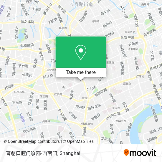 普慈口腔门诊部-西南门 map