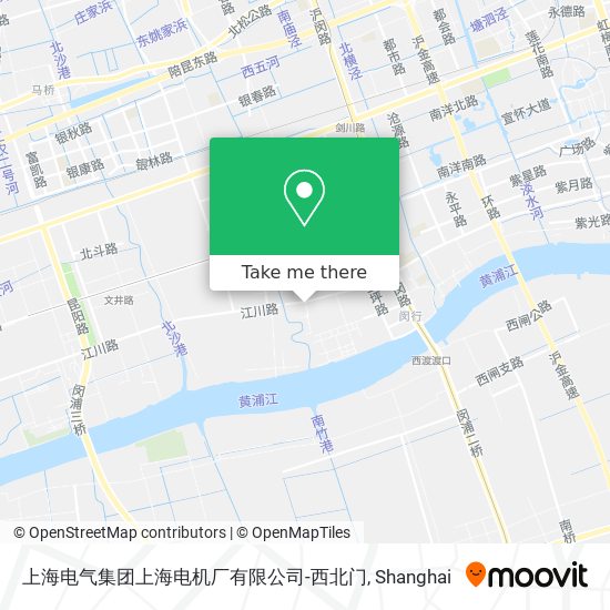 上海电气集团上海电机厂有限公司-西北门 map