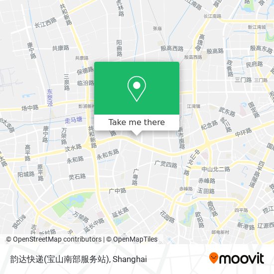 韵达快递(宝山南部服务站) map
