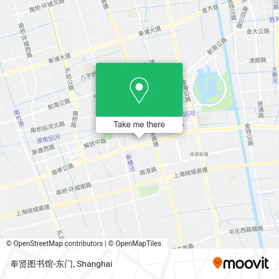 奉贤图书馆-东门 map
