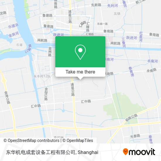 东华机电成套设备工程有限公司 map