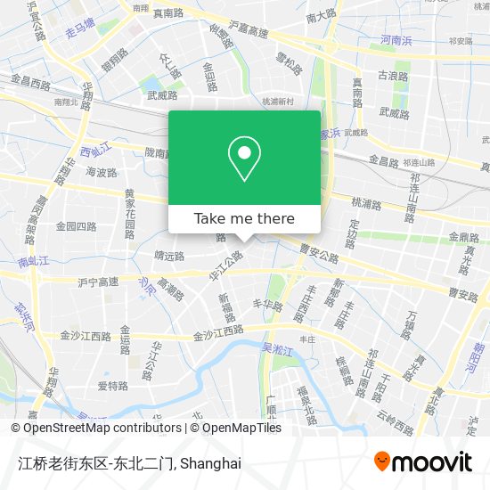 江桥老街东区-东北二门 map