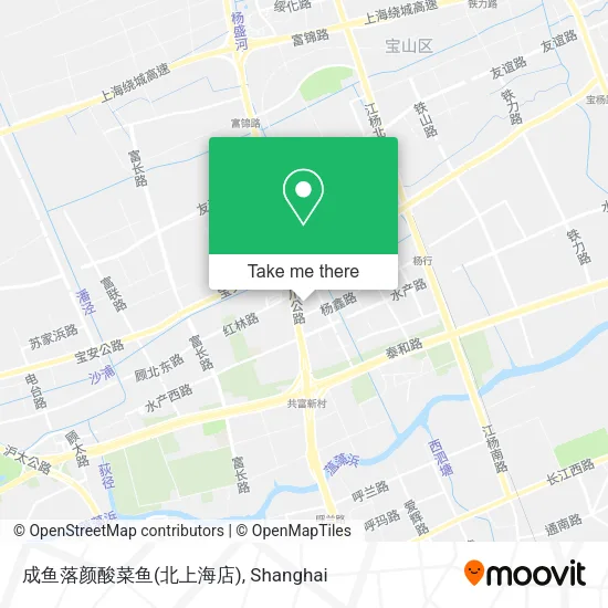 成鱼落颜酸菜鱼(北上海店) map