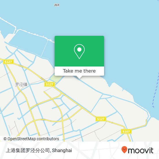 上港集团罗泾分公司 map