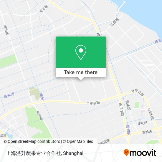 上海泾升蔬果专业合作社 map
