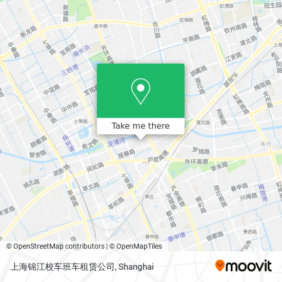 上海锦江校车班车租赁公司 map