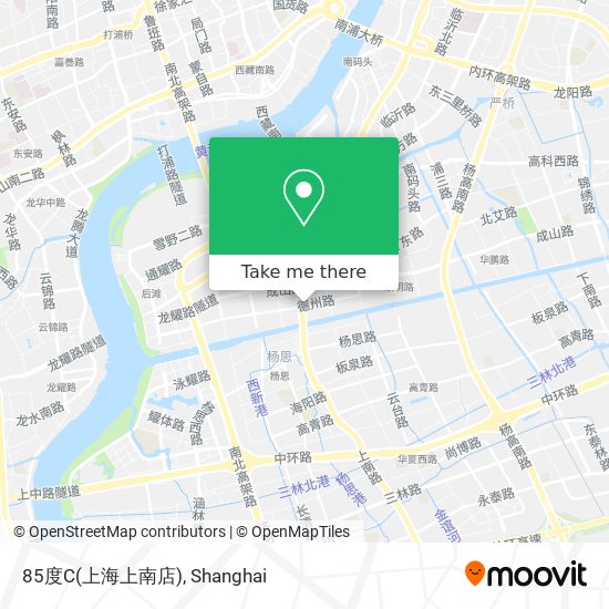 85度C(上海上南店) map