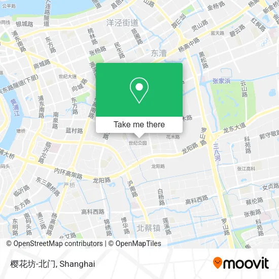 樱花坊-北门 map