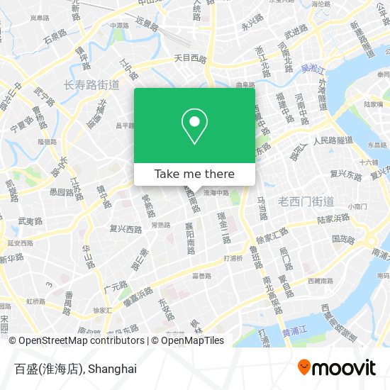 百盛(淮海店) map