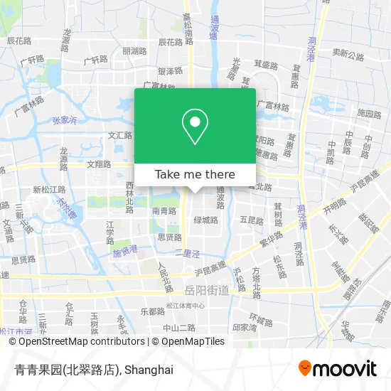 青青果园(北翠路店) map