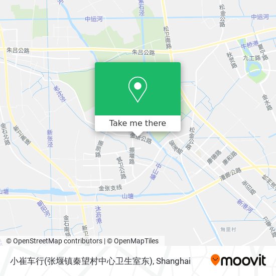 小崔车行(张堰镇秦望村中心卫生室东) map