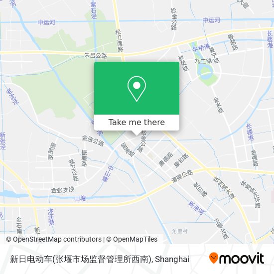 新日电动车(张堰市场监督管理所西南) map