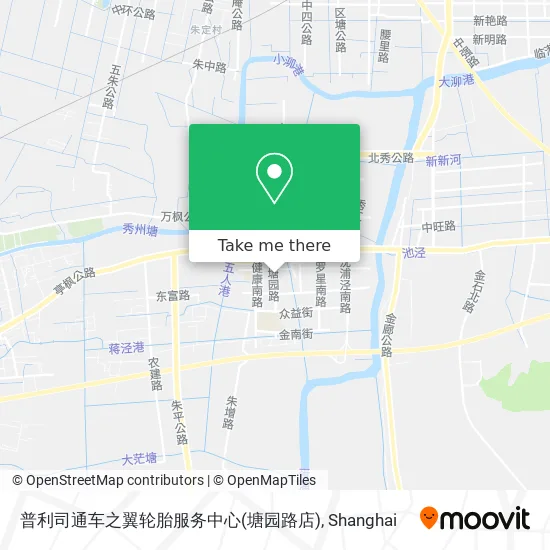 普利司通车之翼轮胎服务中心(塘园路店) map
