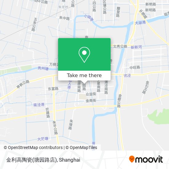 金利高陶瓷(塘园路店) map