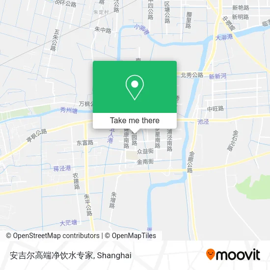 安吉尔高端净饮水专家 map
