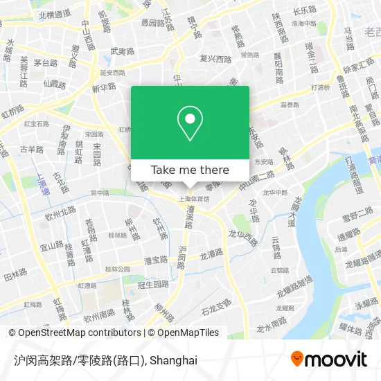 沪闵高架路/零陵路(路口) map