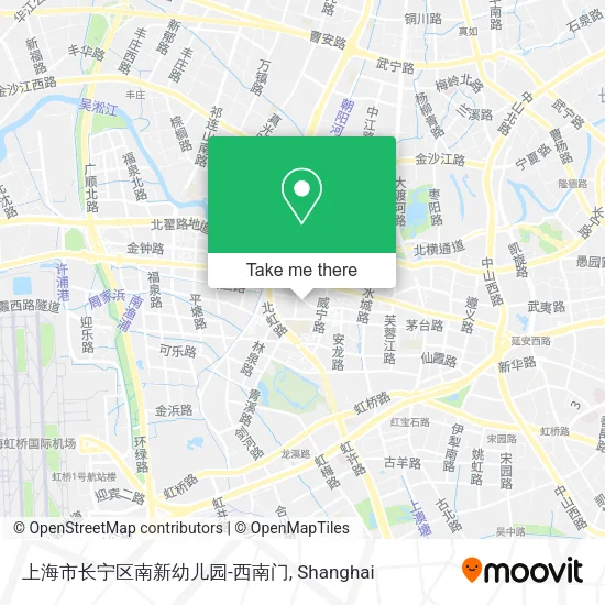 上海市长宁区南新幼儿园-西南门 map