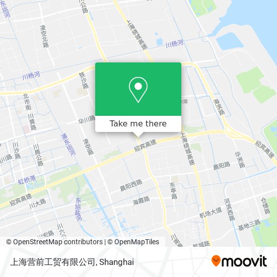 上海营前工贸有限公司 map