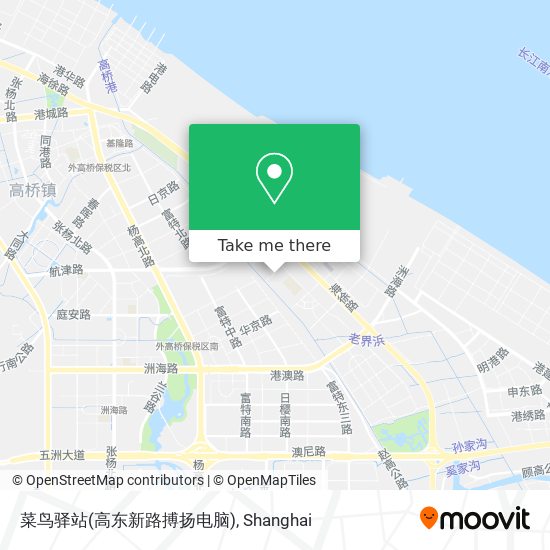 菜鸟驿站(高东新路搏扬电脑) map