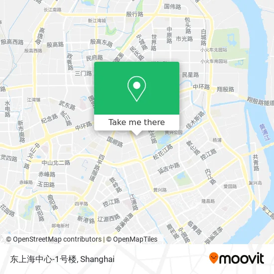 东上海中心-1号楼 map