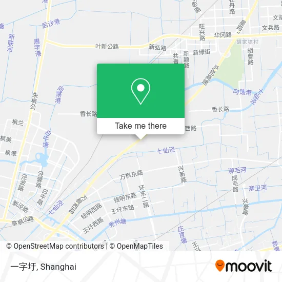 一字圩 map