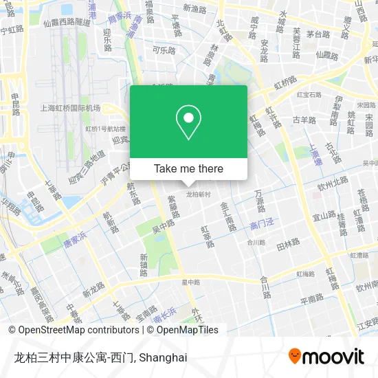 龙柏三村中康公寓-西门 map