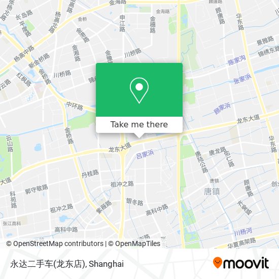 永达二手车(龙东店) map