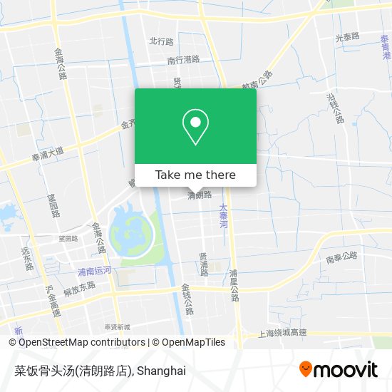 菜饭骨头汤(清朗路店) map