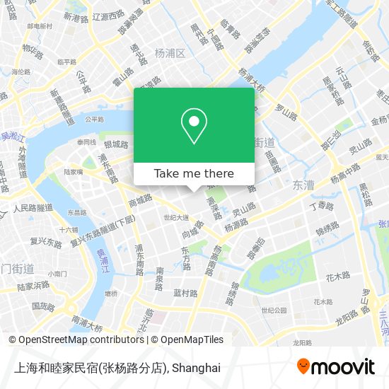 上海和睦家民宿(张杨路分店) map