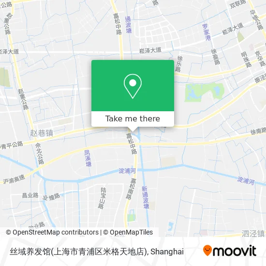 丝域养发馆(上海市青浦区米格天地店) map